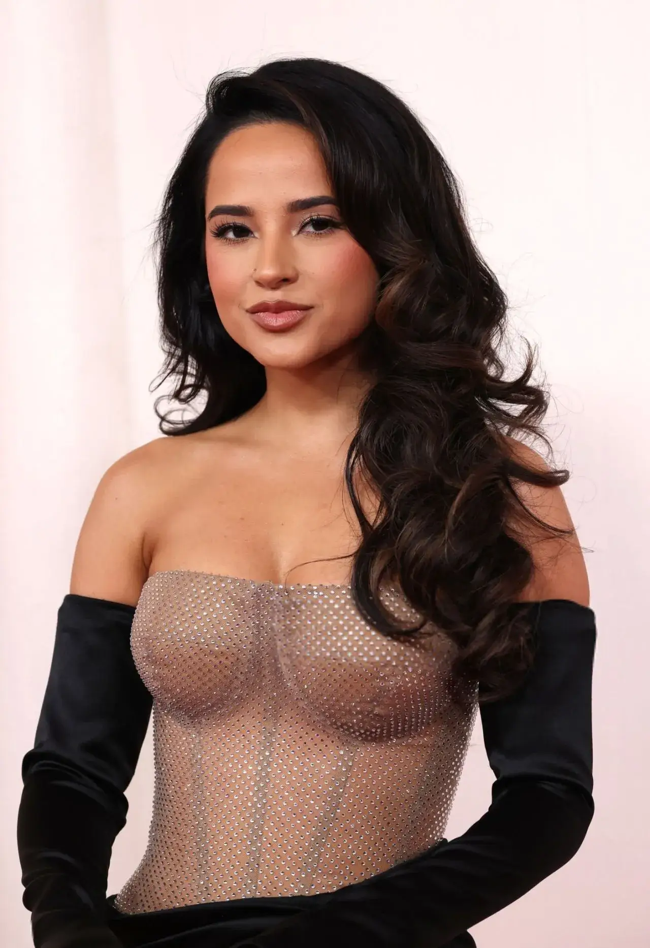 Becky G Photoshoot at Oscars 2024 Red Carpet